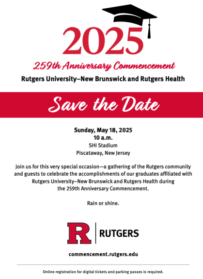 Commencement Flyer